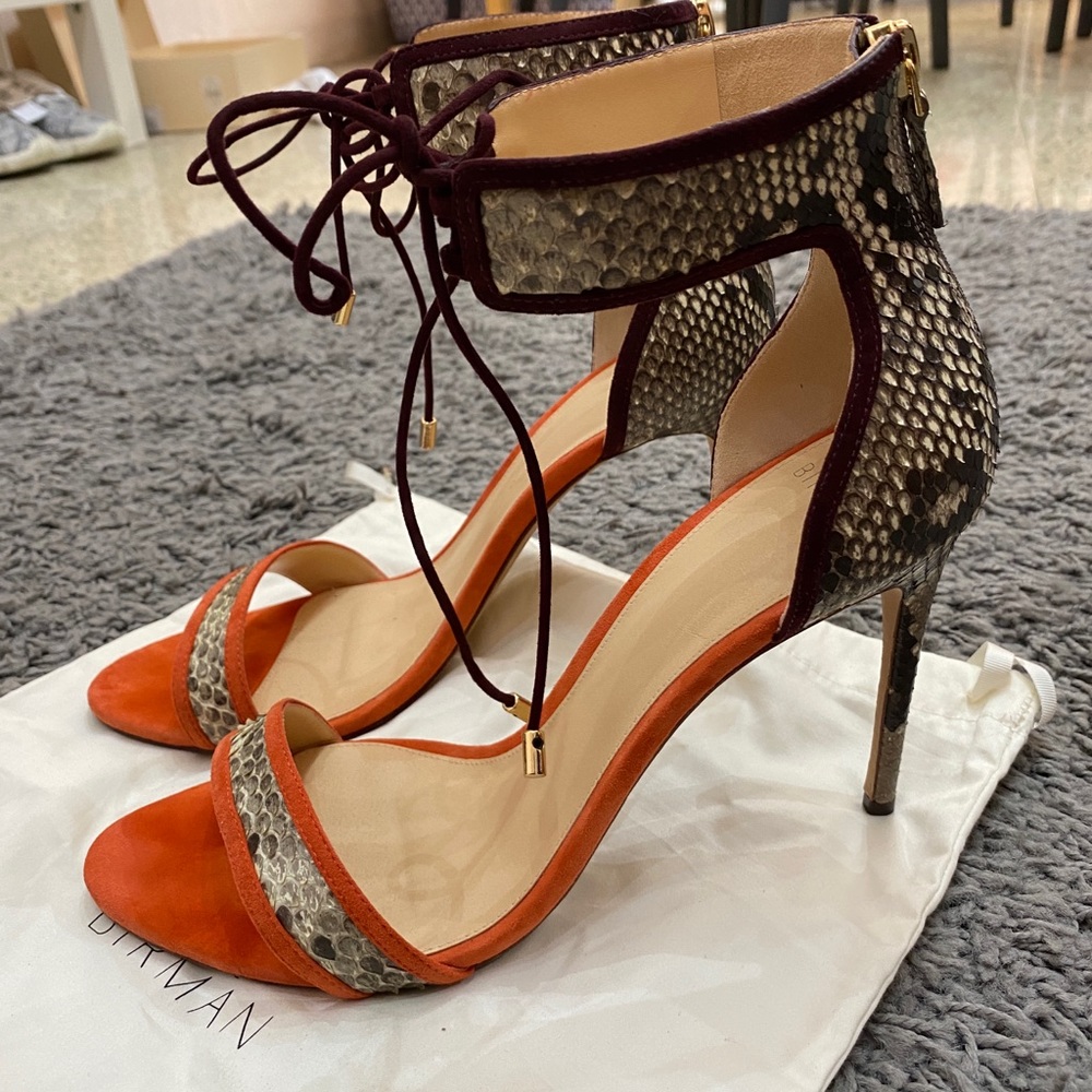 Alexandre Birman Parys Ankle Cuff Python